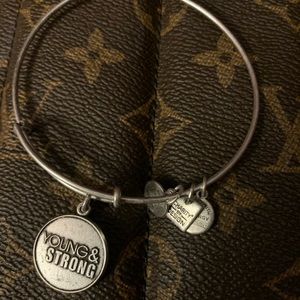 FREE WITH BUNDLE Alex and Ani Young &Strong bangle